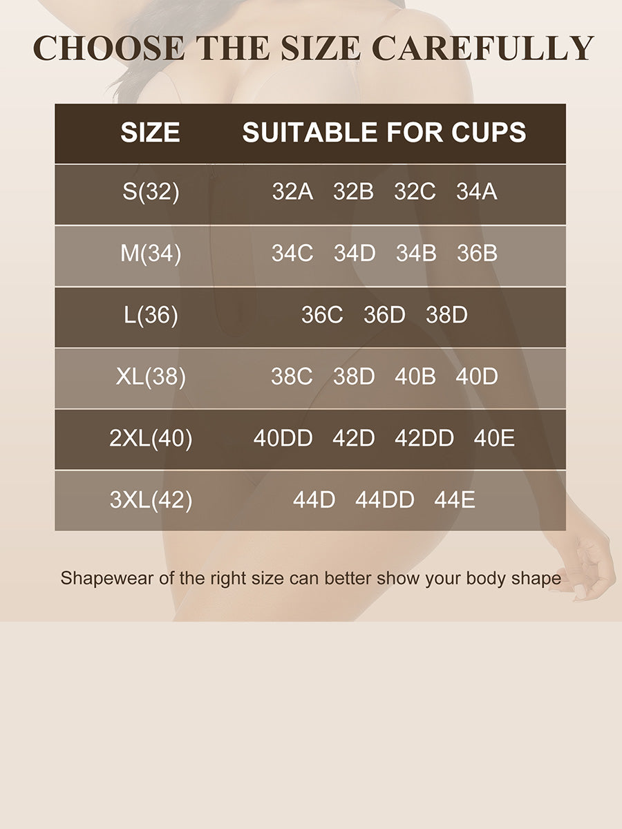 New Design Party Wear Deep V Neck Shapewear Bodysuit