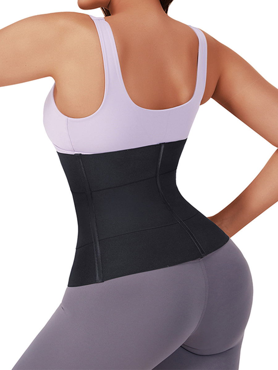 New Arrival Adjust Hooks Tummy Trimmer Control Split 3 Strap Waist Trainer Wrap Belt